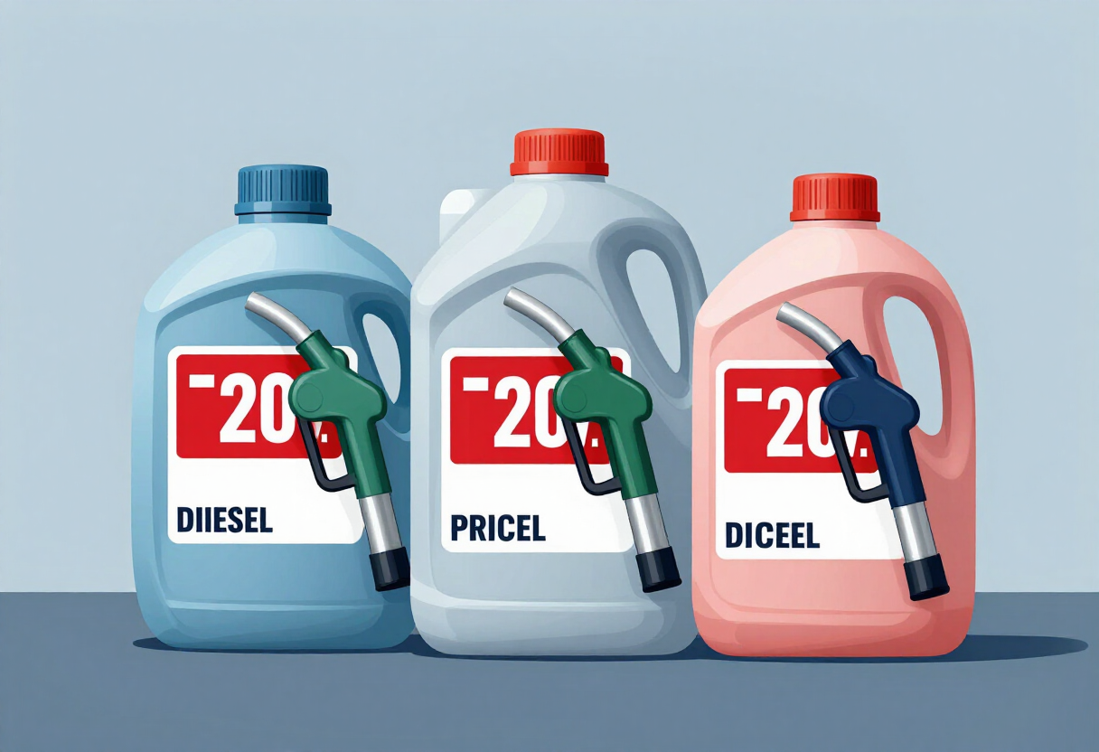 ‘Half my day’s pay goes to filling up my car now’: diesel crisis ripples across Britain