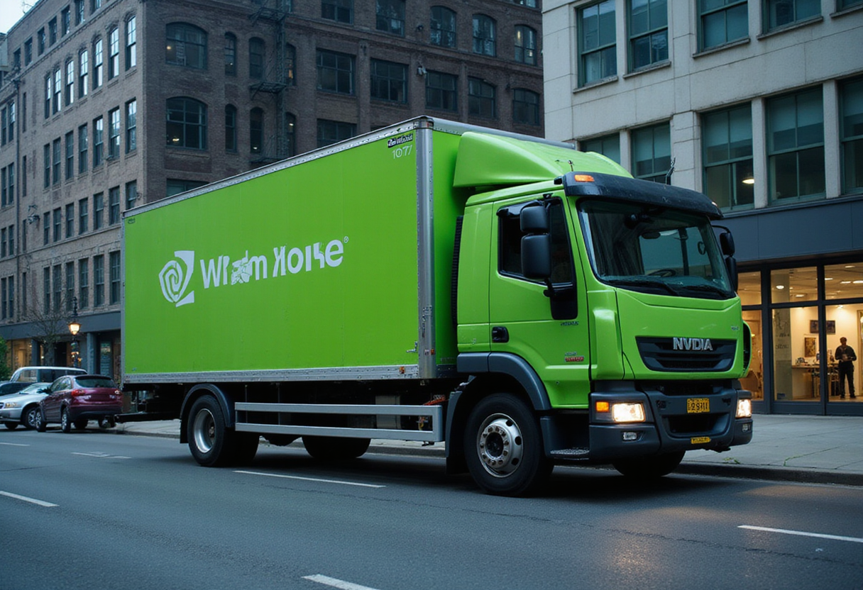 Thieves stole an Nvidia-branded truck filled with just 20,000 pounds of sand—and it points to Big Tech’s $150 million AI